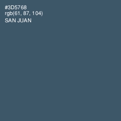 #3D5768 - San Juan Color Image